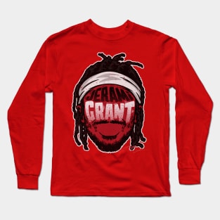 Jerami Grant Portland Player Silhouette Long Sleeve T-Shirt